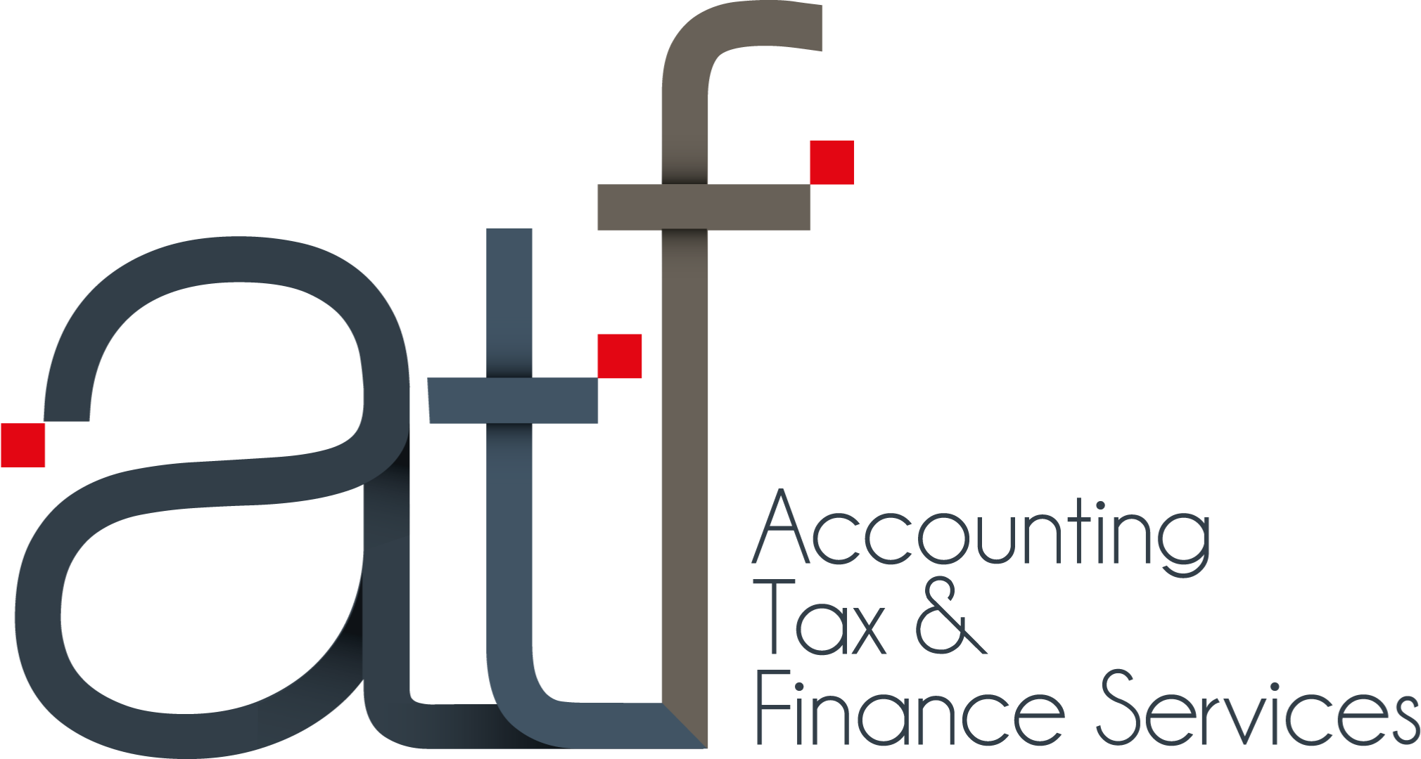 Logotipo de ATF Taxfinance: expertos en asesoría fiscal, contable y auditoría en Ecuador.